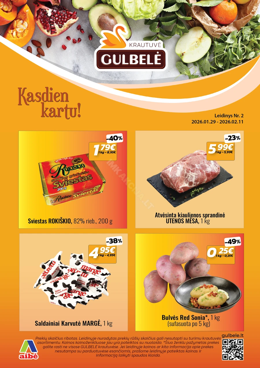 GULBELĖ akcijų leidinys Nr. 2 puslapis 1