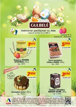 GULBELĖ akcijų leidinys Nr. 6