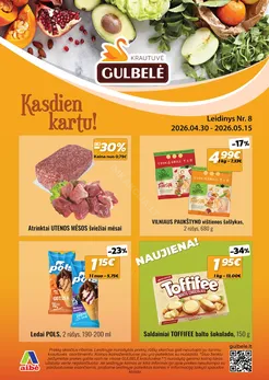 GULBELĖ akcijų leidinys Nr. 8