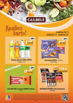GULBELĖ akcijų leidinys Nr. 9