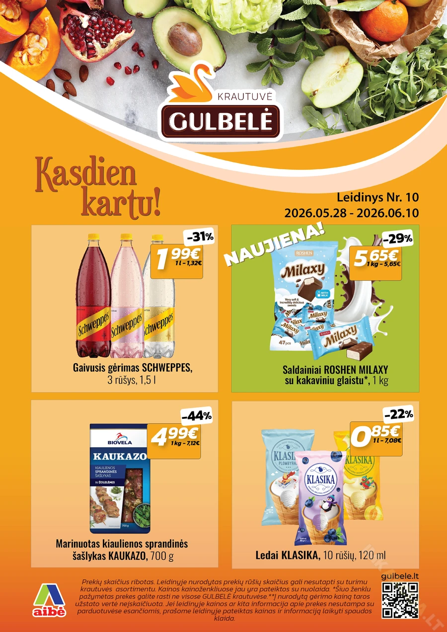 GULBELĖ akcijų leidinys Nr. 10 puslapis 1