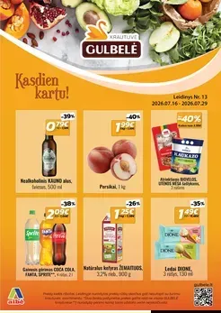 GULBELĖ akcijų leidinys Nr. 13