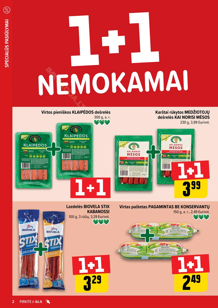IKI leidinys „Daugiau yra pigiau 1+1“ puslapis 2