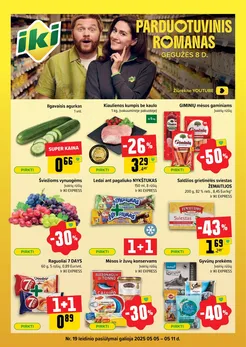 IKI SAVAITĖLĖ akcijų leidinys Nr. 19