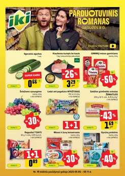 IKI SAVAITĖLĖ akcijų leidinys Nr. 19