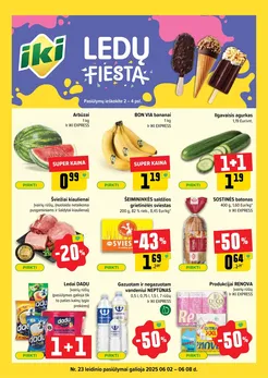 IKI SAVAITĖLĖ akcijų leidinys Nr. 23