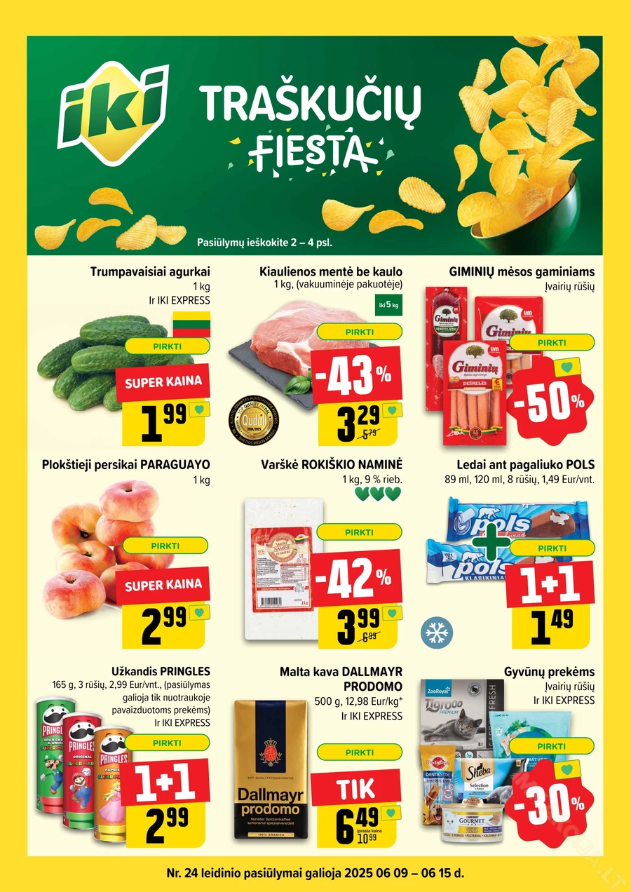 IKI SAVAITĖLĖ akcijų leidinys Nr. 24 puslapis 1