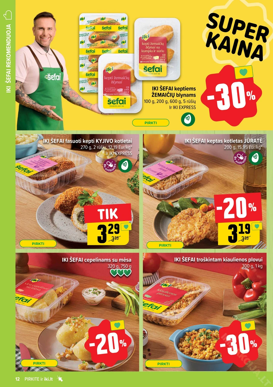IKI SAVAITĖLĖ akcijų leidinys Nr. 24 puslapis 12