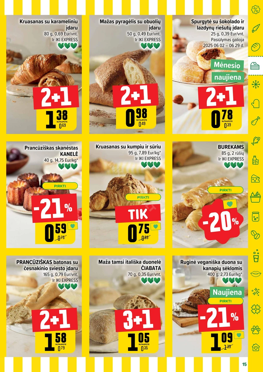 IKI SAVAITĖLĖ akcijų leidinys Nr. 24 puslapis 15