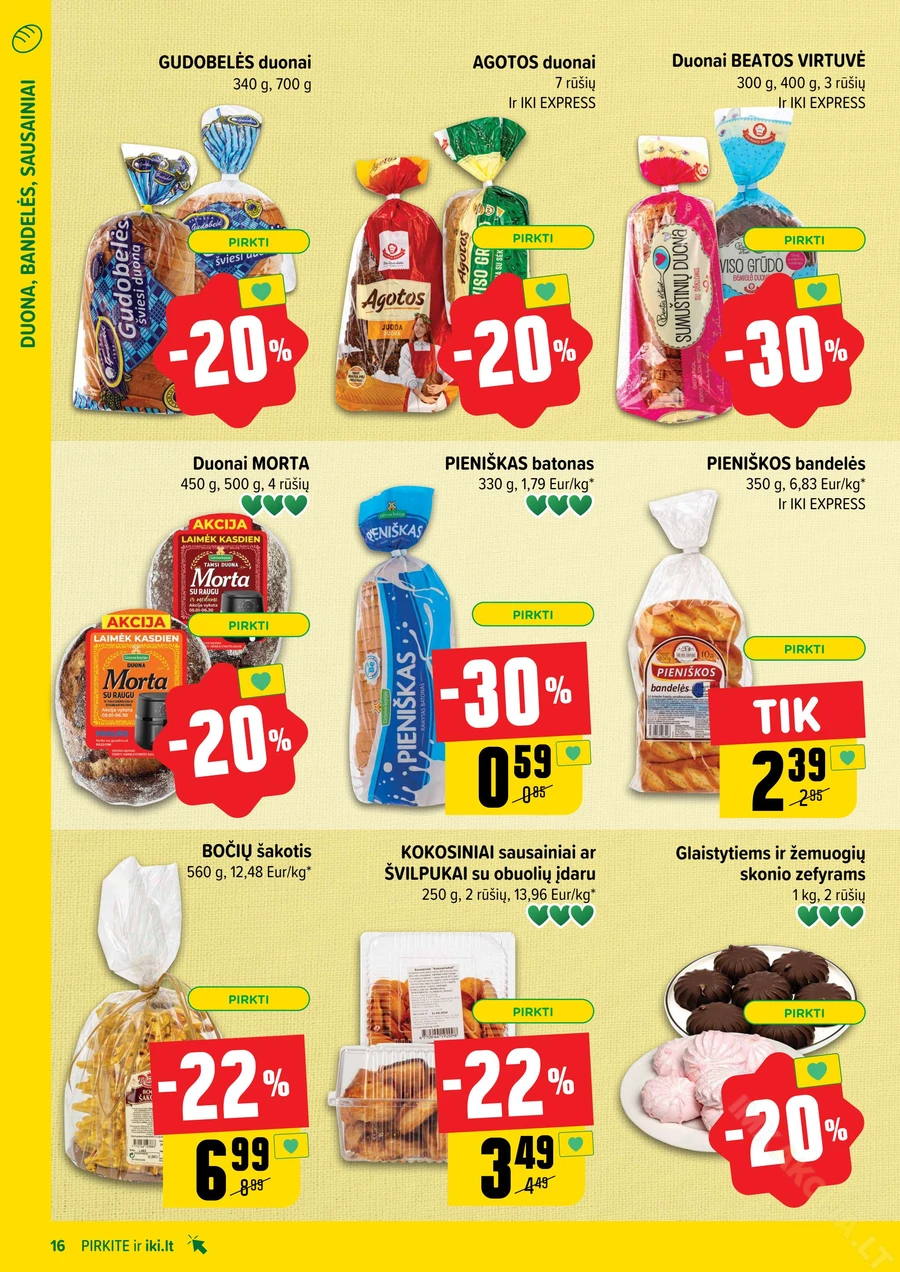 IKI SAVAITĖLĖ akcijų leidinys Nr. 24 puslapis 16