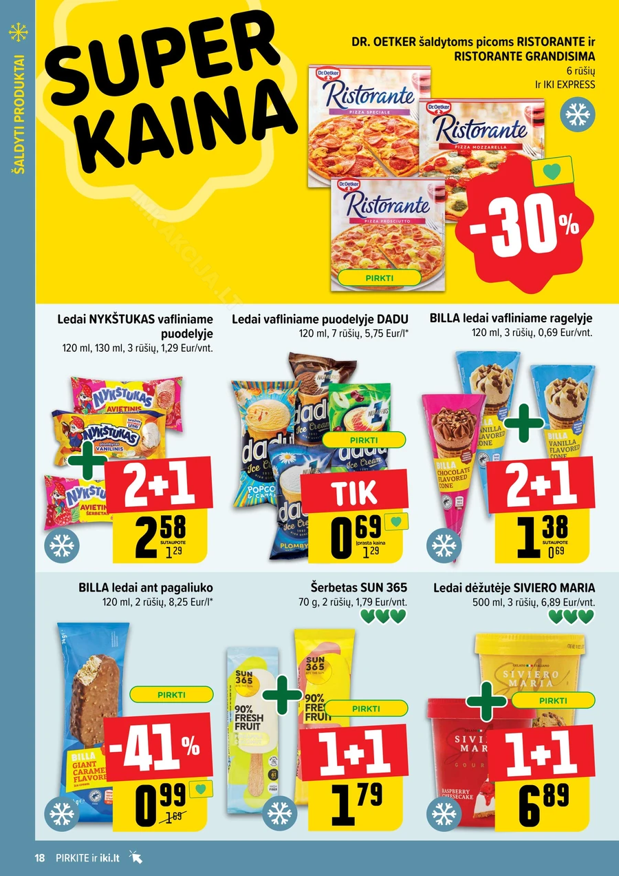 IKI SAVAITĖLĖ akcijų leidinys Nr. 24 puslapis 18