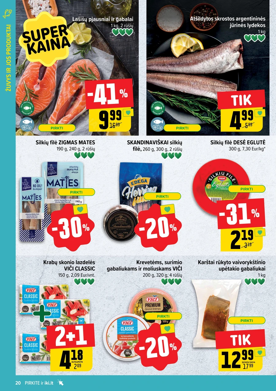 IKI SAVAITĖLĖ akcijų leidinys Nr. 24 puslapis 20