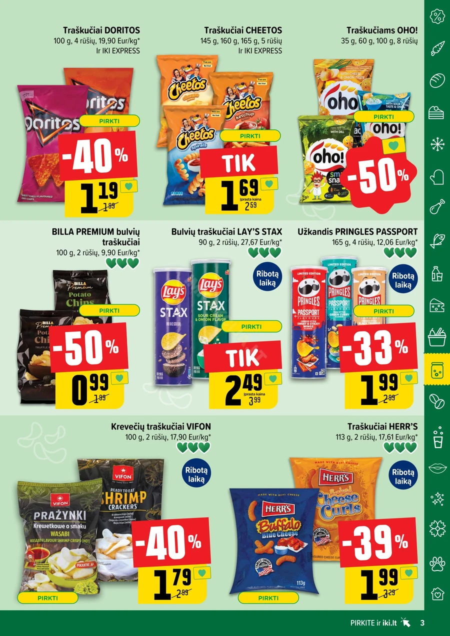IKI SAVAITĖLĖ akcijų leidinys Nr. 24 puslapis 3
