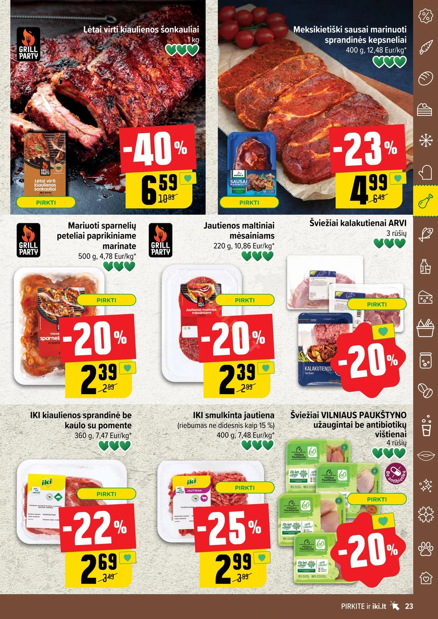 IKI SAVAITĖLĖ akcijų leidinys Nr. 24 puslapis 23