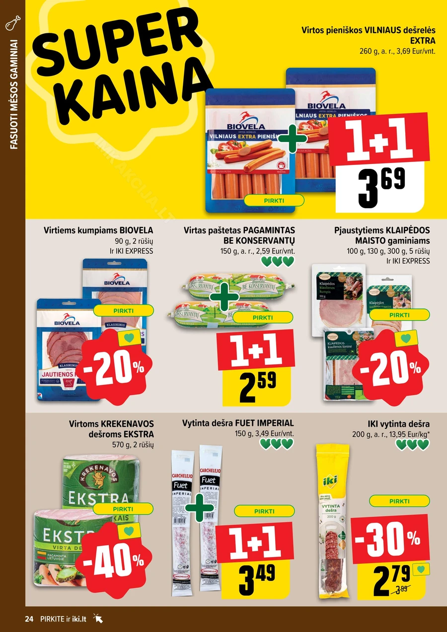IKI SAVAITĖLĖ akcijų leidinys Nr. 24 puslapis 24