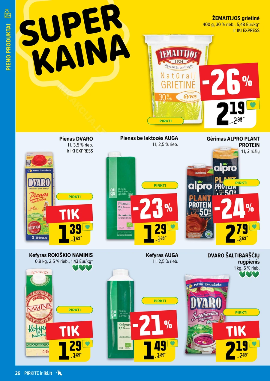 IKI SAVAITĖLĖ akcijų leidinys Nr. 24 puslapis 26