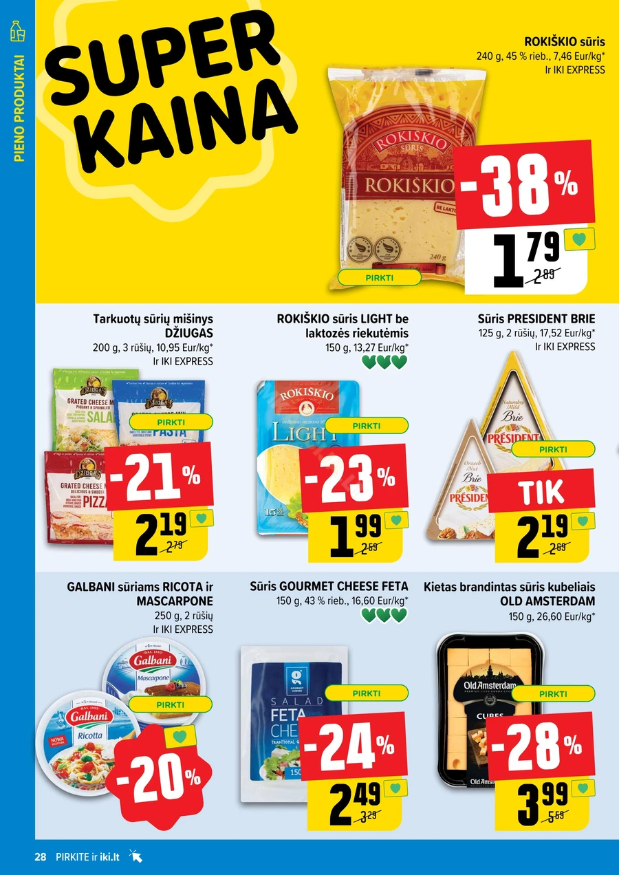 IKI SAVAITĖLĖ akcijų leidinys Nr. 24 puslapis 28