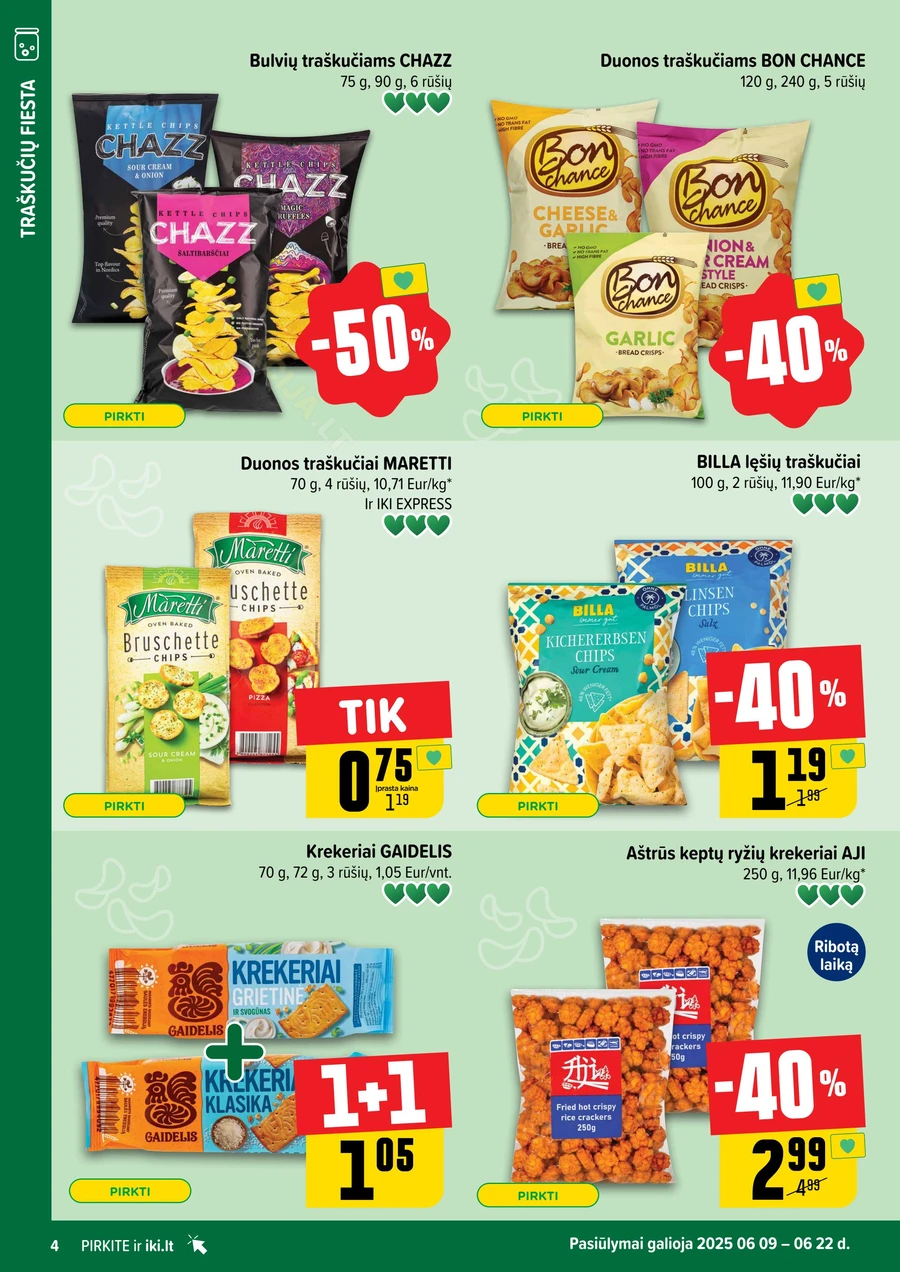 IKI SAVAITĖLĖ akcijų leidinys Nr. 24 puslapis 4