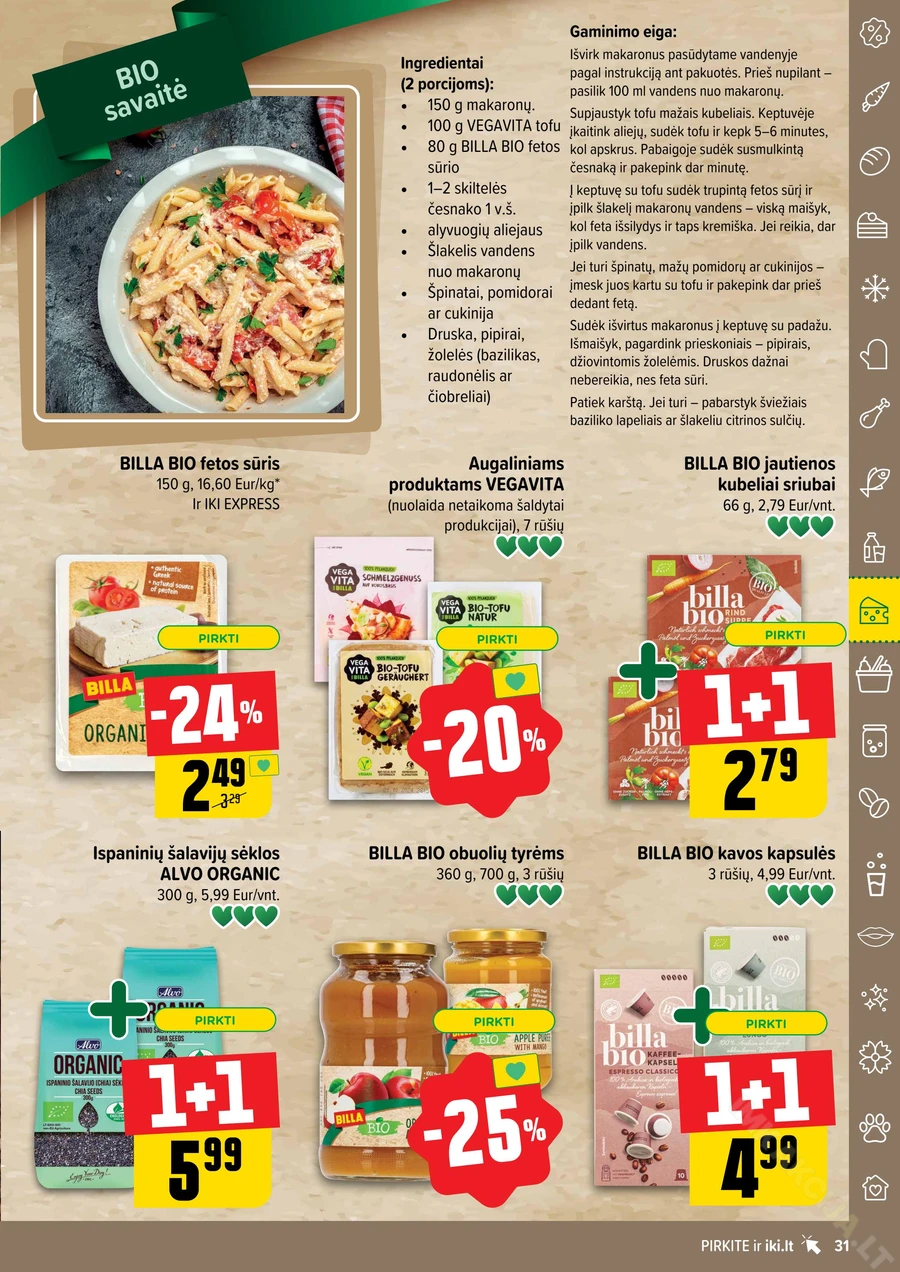 IKI SAVAITĖLĖ akcijų leidinys Nr. 24 puslapis 31