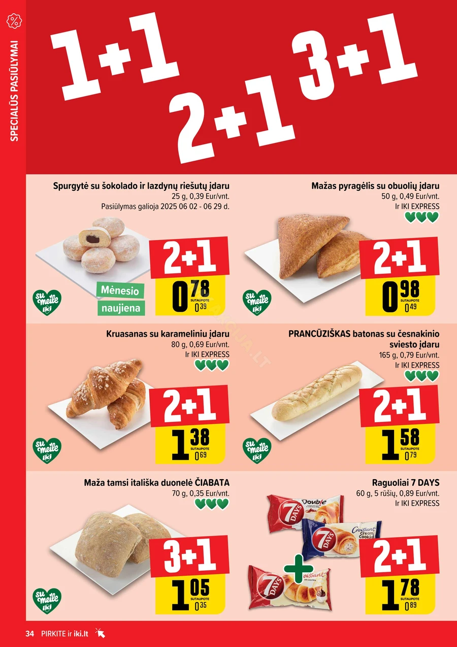 IKI SAVAITĖLĖ akcijų leidinys Nr. 24 puslapis 34