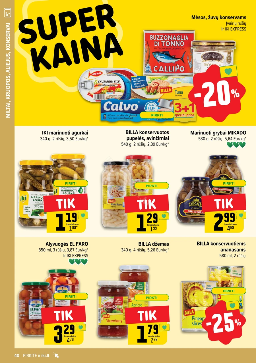 IKI SAVAITĖLĖ akcijų leidinys Nr. 24 puslapis 40