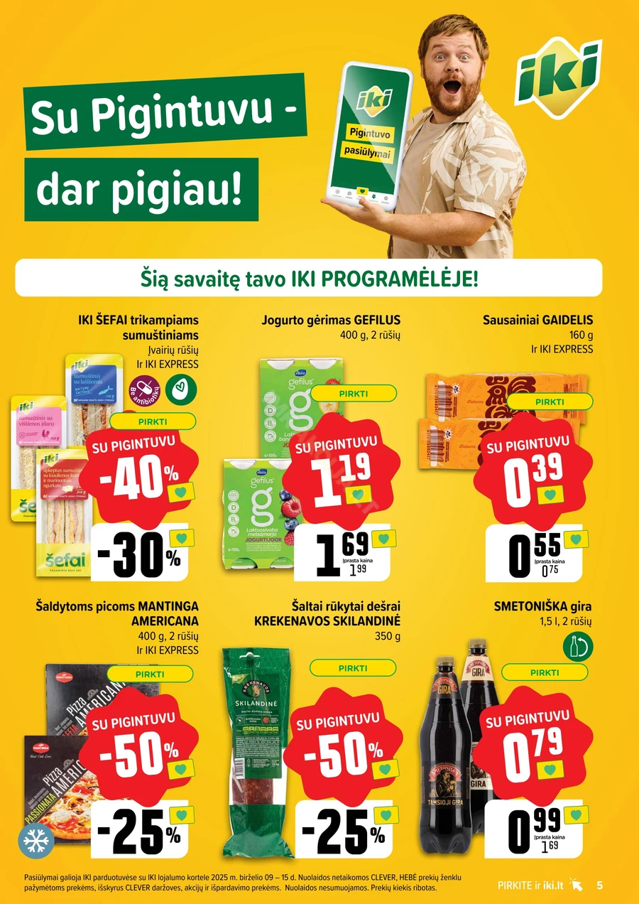 IKI SAVAITĖLĖ akcijų leidinys Nr. 24 puslapis 5