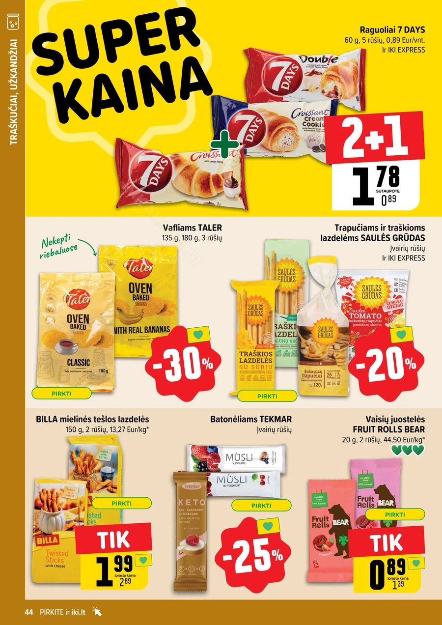 IKI SAVAITĖLĖ akcijų leidinys Nr. 24 puslapis 44