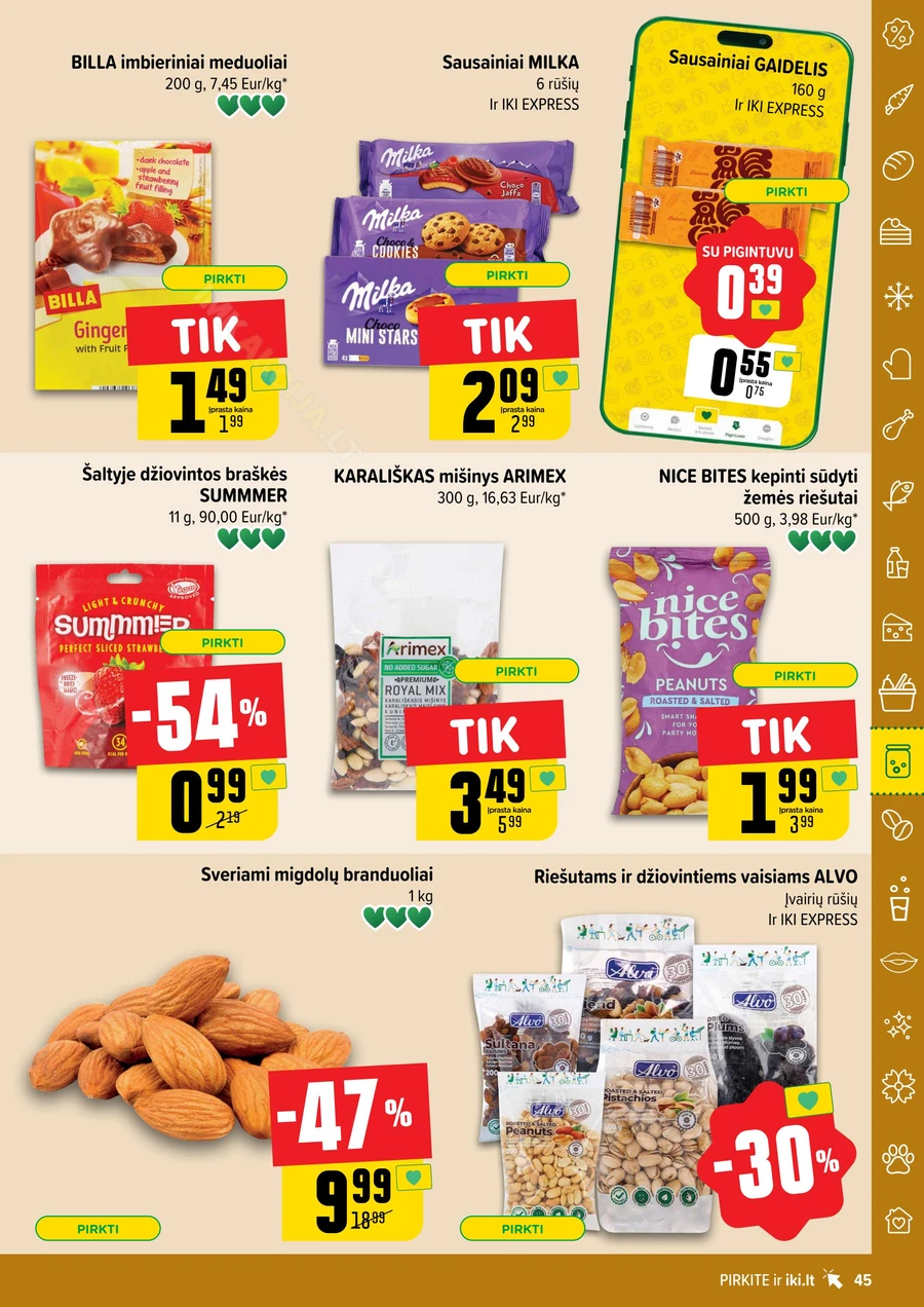 IKI SAVAITĖLĖ akcijų leidinys Nr. 24 puslapis 45