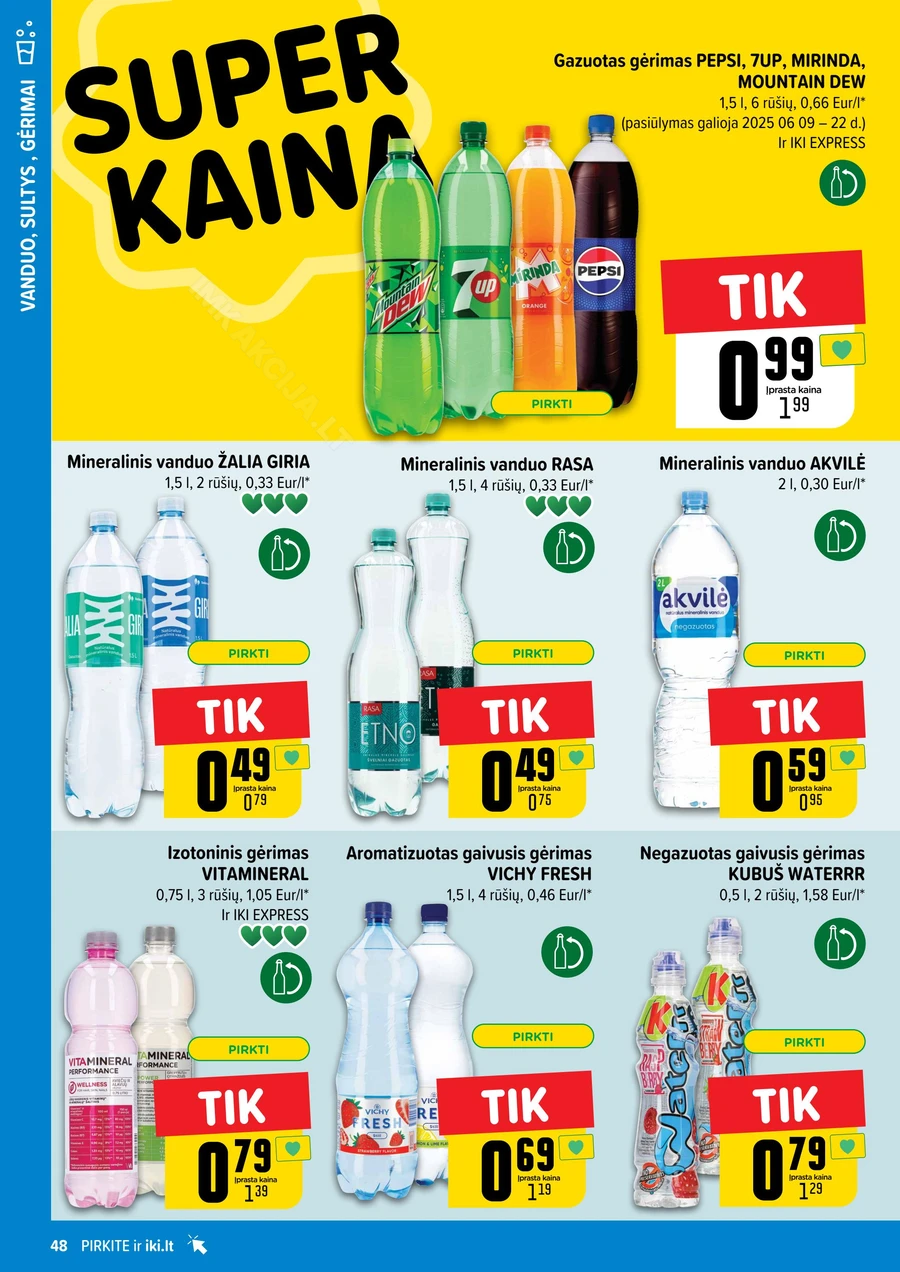 IKI SAVAITĖLĖ akcijų leidinys Nr. 24 puslapis 48