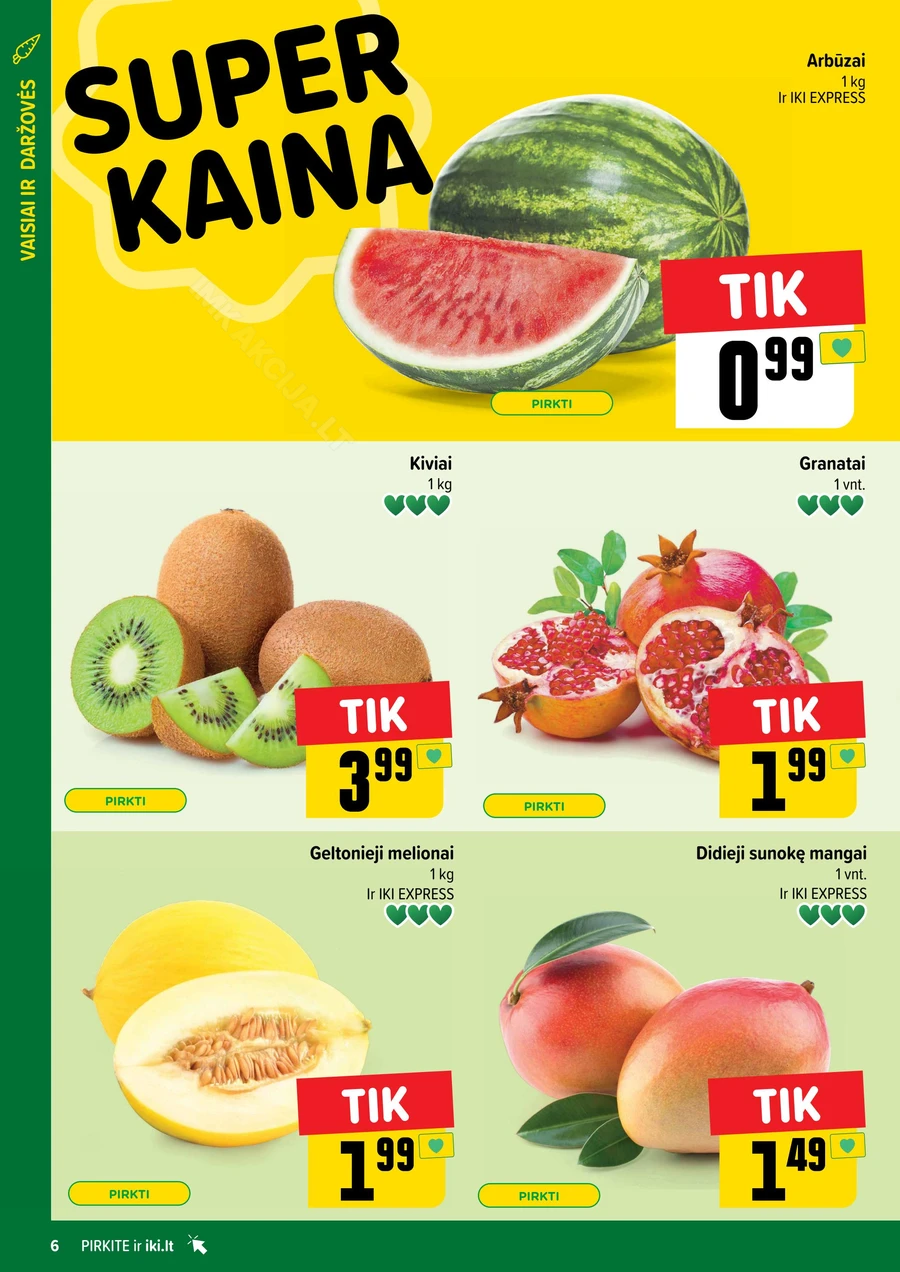 IKI SAVAITĖLĖ akcijų leidinys Nr. 24 puslapis 6