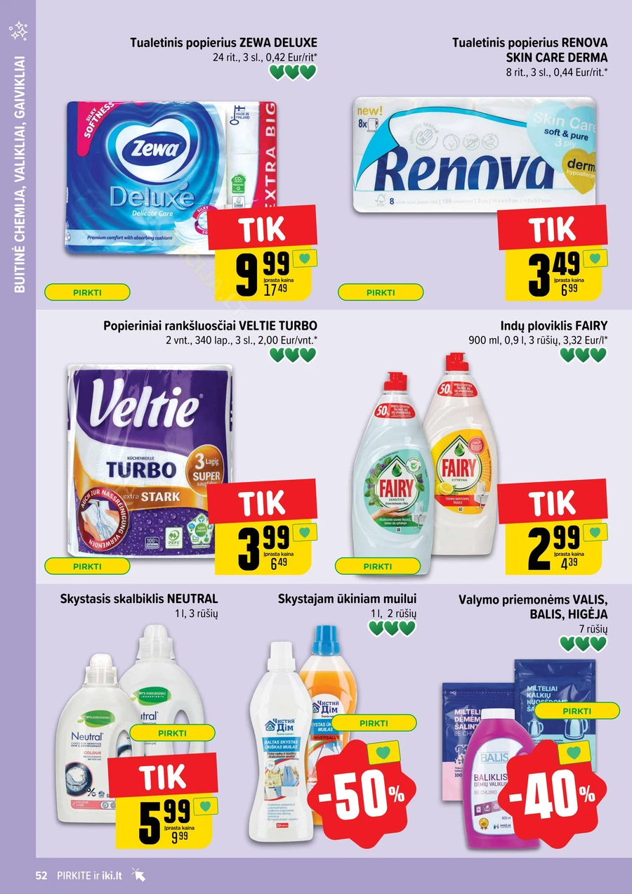 IKI SAVAITĖLĖ akcijų leidinys Nr. 24 puslapis 52