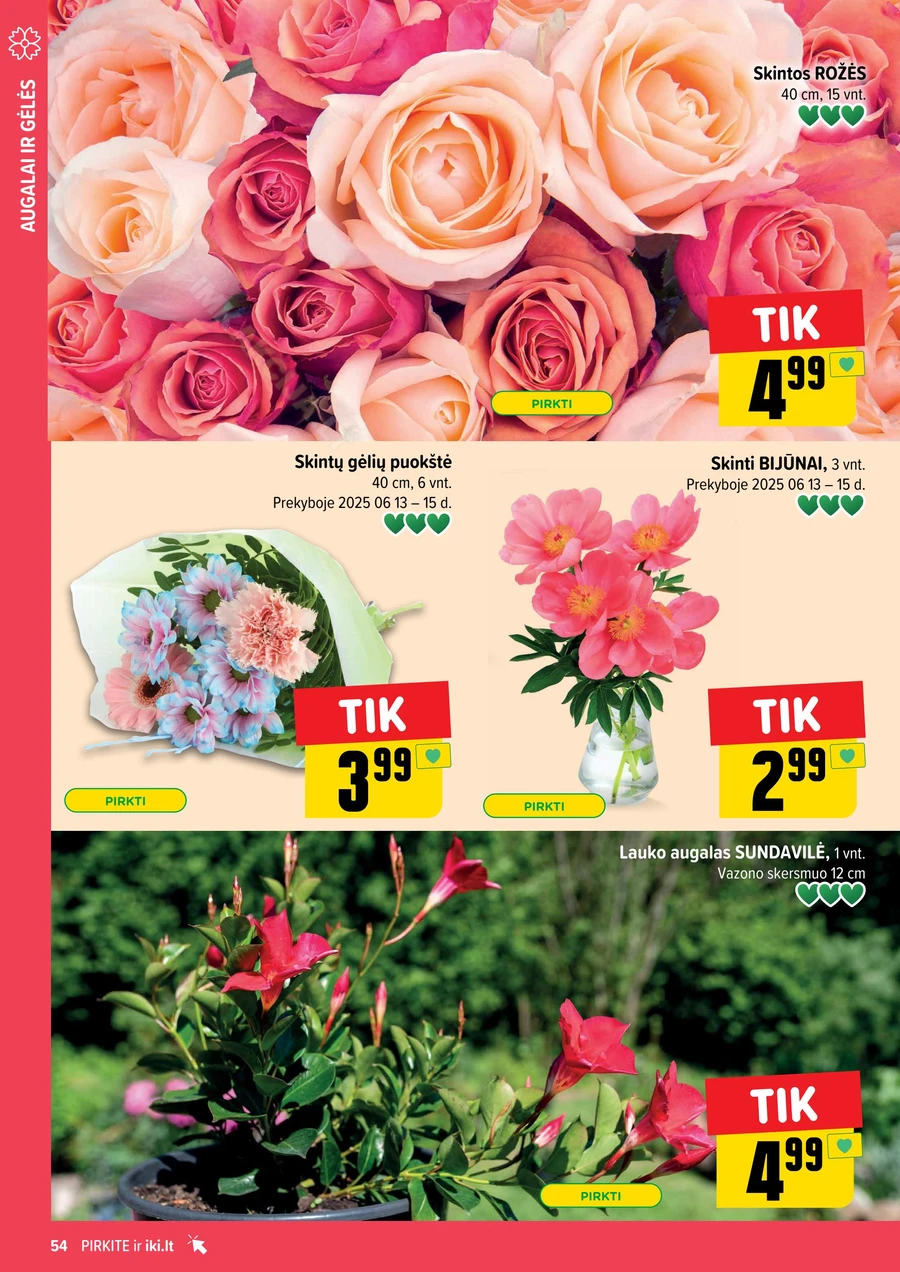 IKI SAVAITĖLĖ akcijų leidinys Nr. 24 puslapis 54