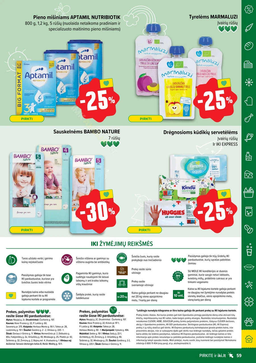 IKI SAVAITĖLĖ akcijų leidinys Nr. 24 puslapis 59