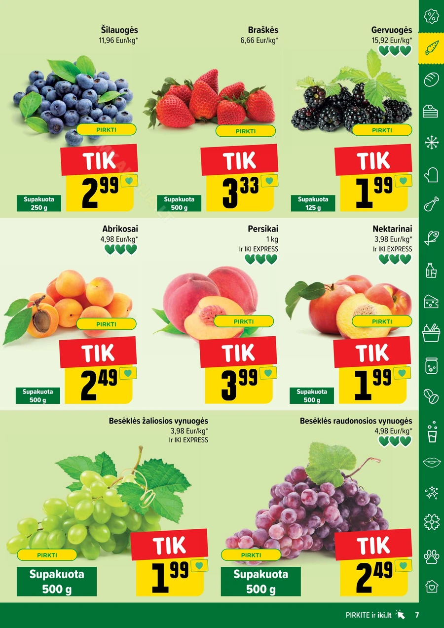 IKI SAVAITĖLĖ akcijų leidinys Nr. 24 puslapis 7