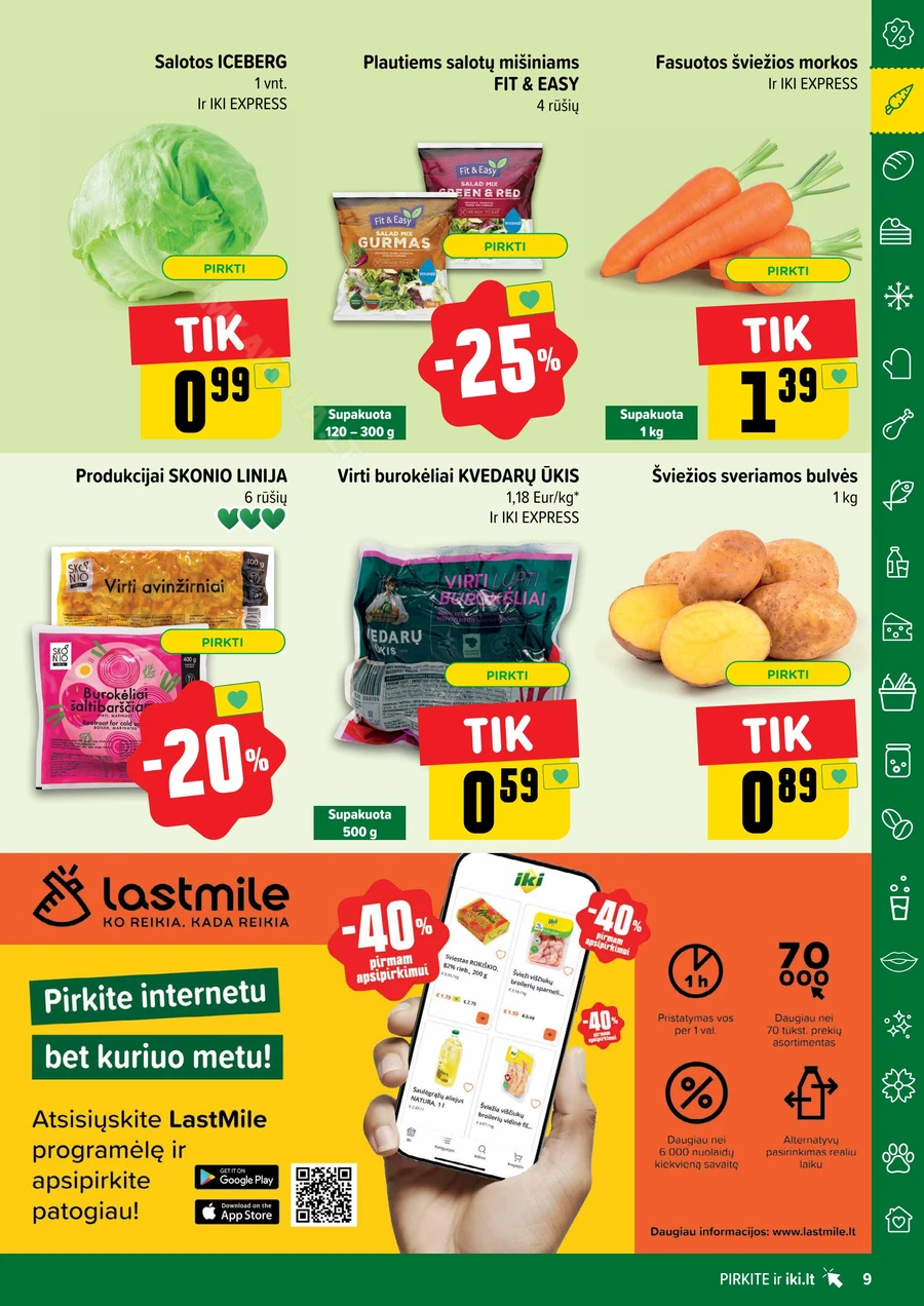 IKI SAVAITĖLĖ akcijų leidinys Nr. 24 puslapis 9