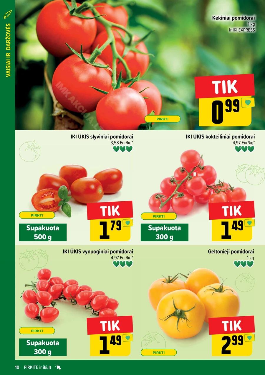 IKI SAVAITĖLĖ akcijų leidinys Nr. 24 puslapis 10