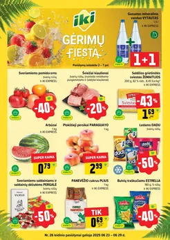 IKI SAVAITĖLĖ akcijų leidinys Nr. 26