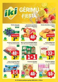 IKI SAVAITĖLĖ akcijų leidinys Nr. 27