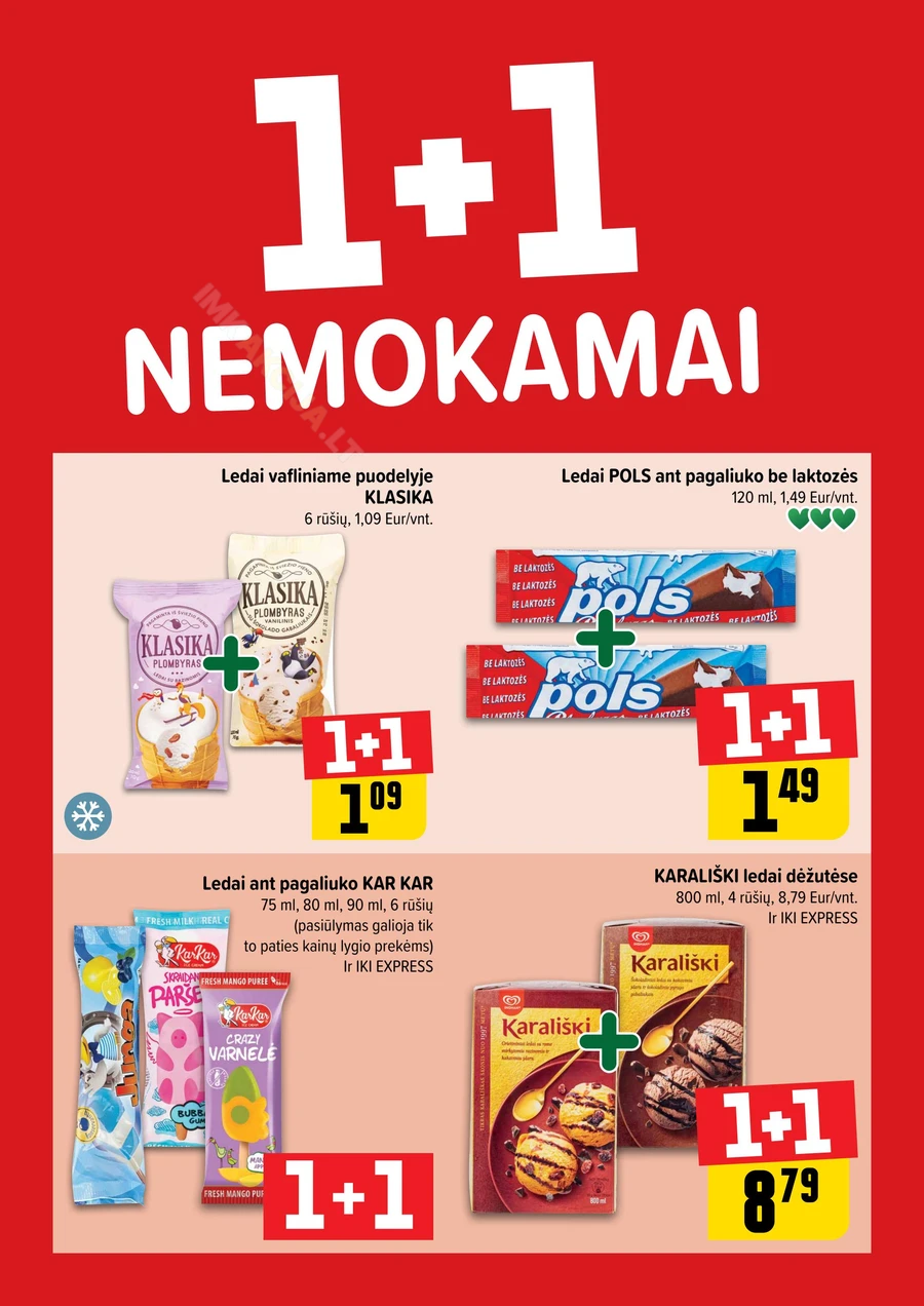 IKI leidinys „Daugiau yra pigiau 1+1“ puslapis 1