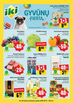IKI SAVAITĖLĖ akcijų leidinys Nr. 38