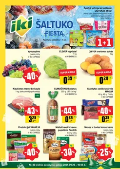IKI SAVAITĖLĖ akcijų leidinys Nr. 40