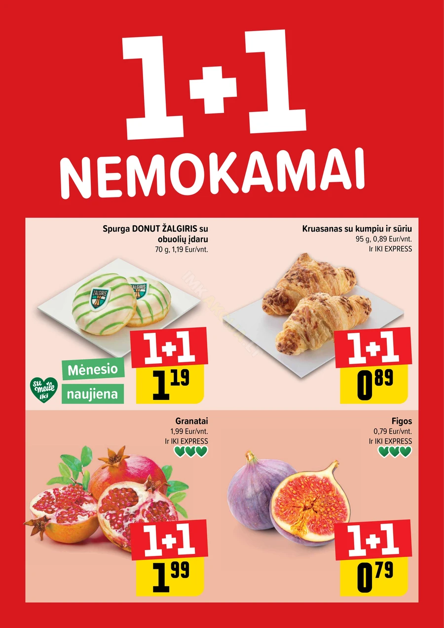 IKI leidinys „Daugiau yra pigiau 1+1“ puslapis 1