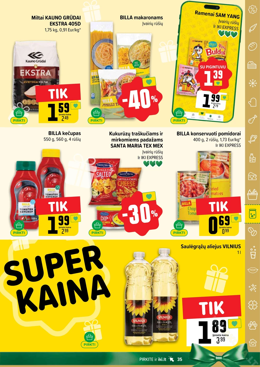 IKI SAVAITĖLĖ akcijų leidinys Nr. 44 puslapis 35