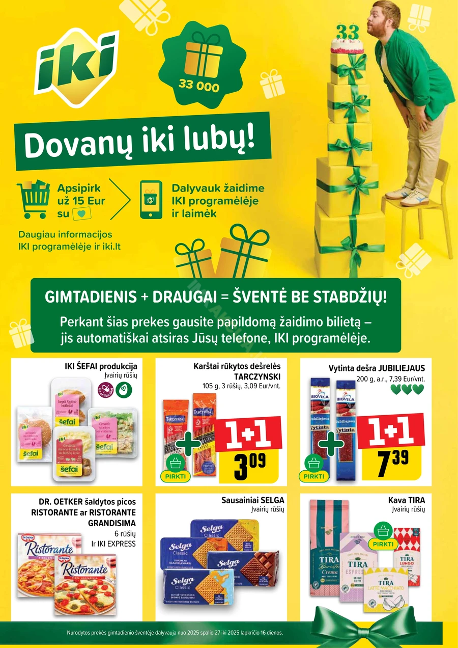 IKI SAVAITĖLĖ akcijų leidinys Nr. 44 puslapis 11