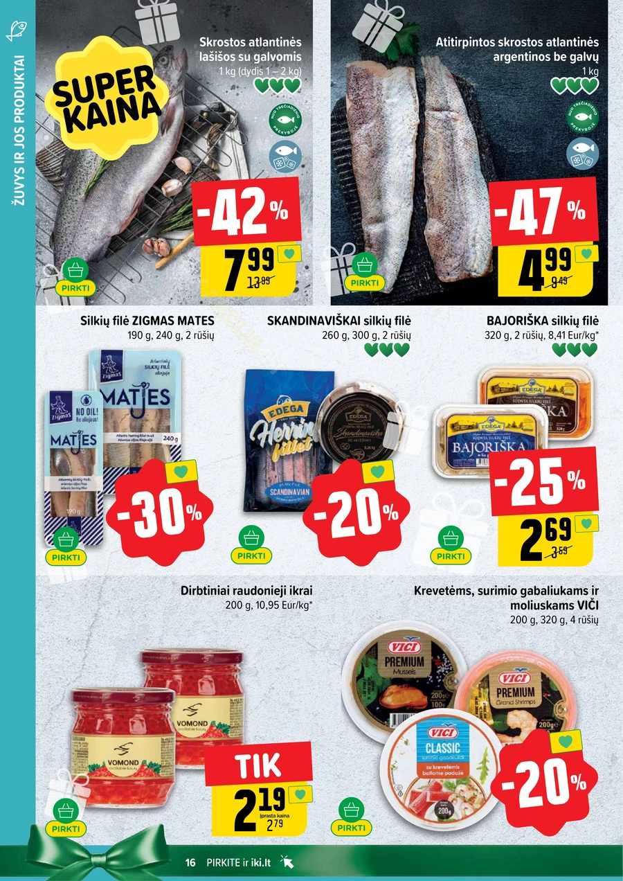 IKI SAVAITĖLĖ akcijų leidinys Nr. 44 puslapis 16