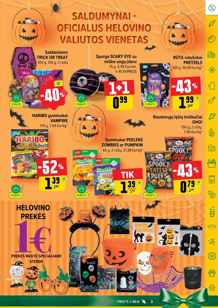 IKI SAVAITĖLĖ akcijų leidinys Nr. 44 puslapis 3