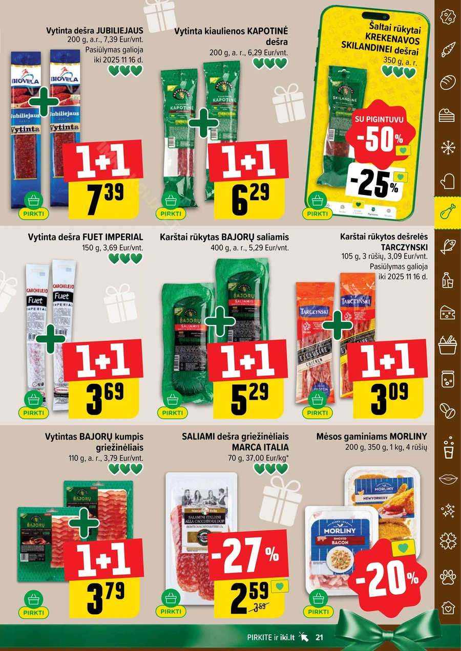 IKI SAVAITĖLĖ akcijų leidinys Nr. 44 puslapis 21