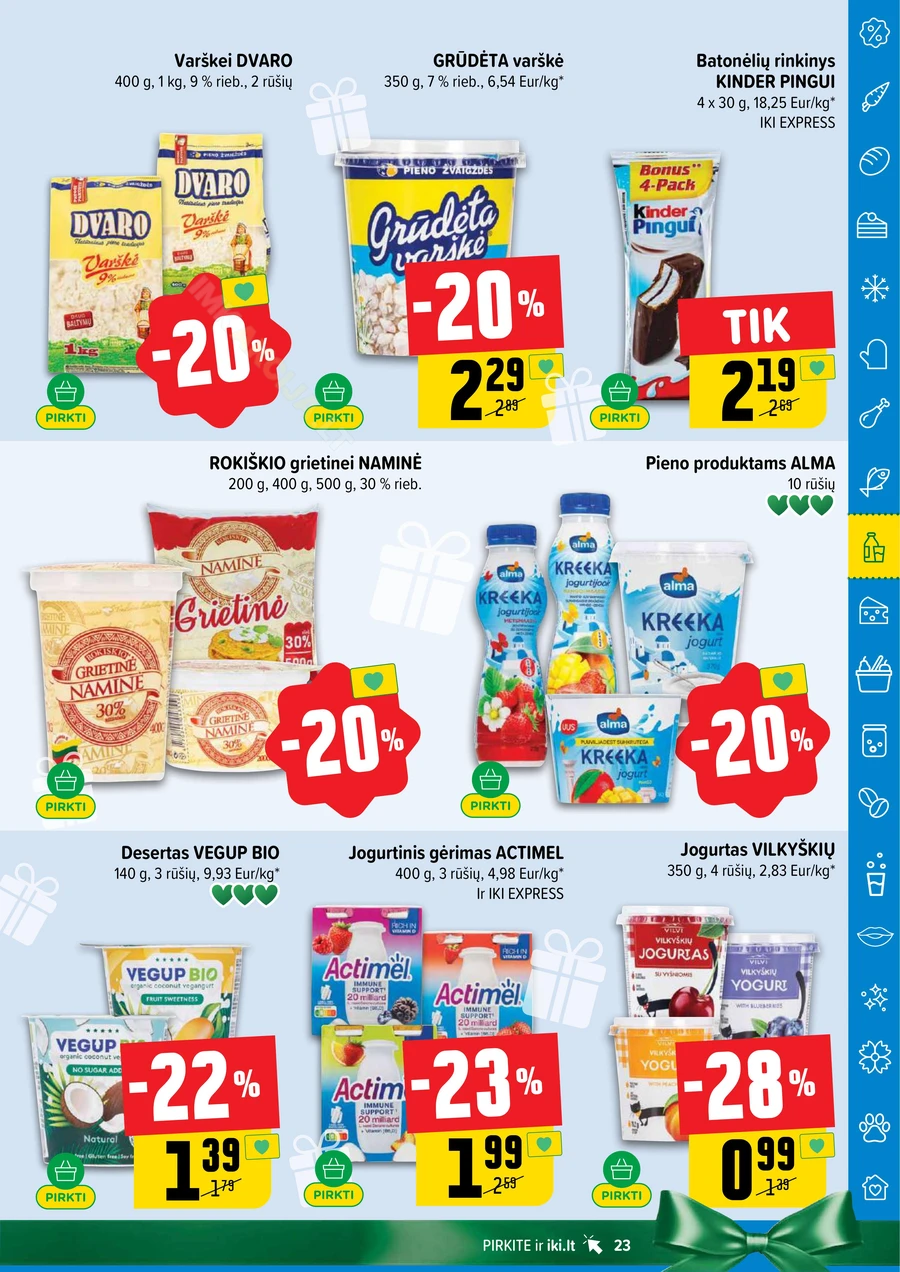 IKI SAVAITĖLĖ akcijų leidinys Nr. 44 puslapis 23