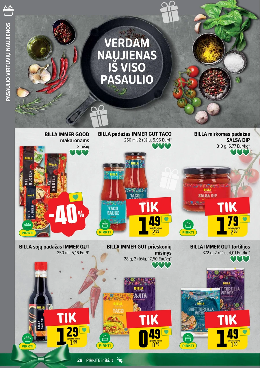 IKI SAVAITĖLĖ akcijų leidinys Nr. 44 puslapis 28