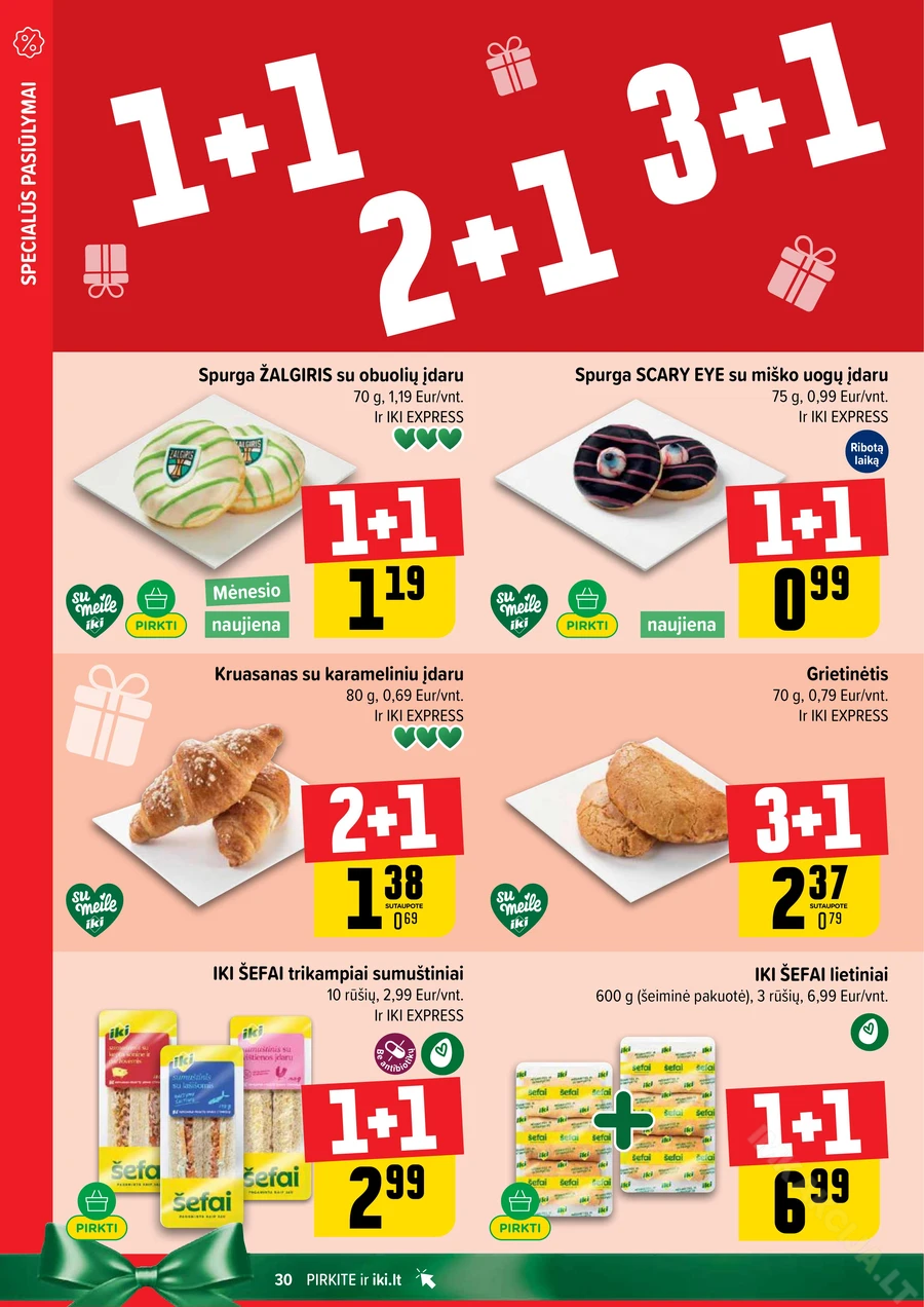 IKI SAVAITĖLĖ akcijų leidinys Nr. 44 puslapis 30